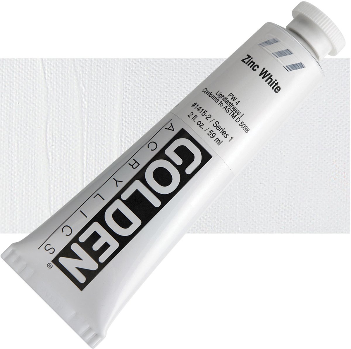 Golden Heavy Body Acrylverf Serie 1 | Zinc White (1415-2) 59ml